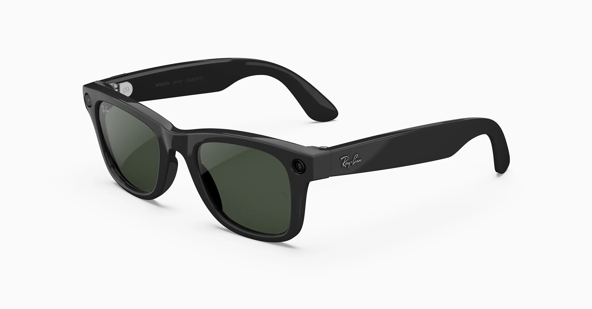 Ray-Ban Meta Gen 2 Wayfarer Shiny Black Transition Graphite Green 50mm RW4012