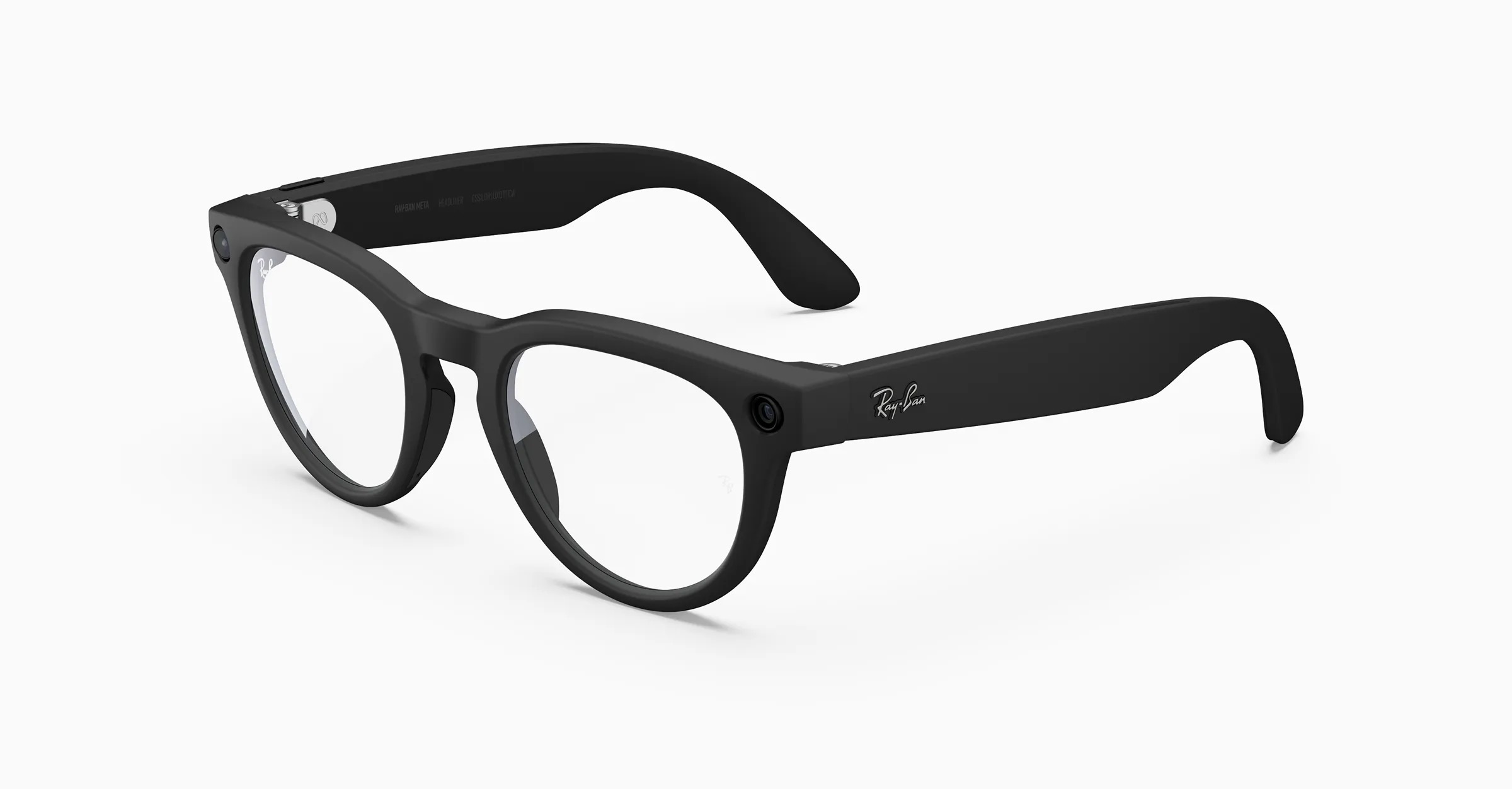 RayBan Meta Headliner Matte Black / Clear S53 GEN 2
