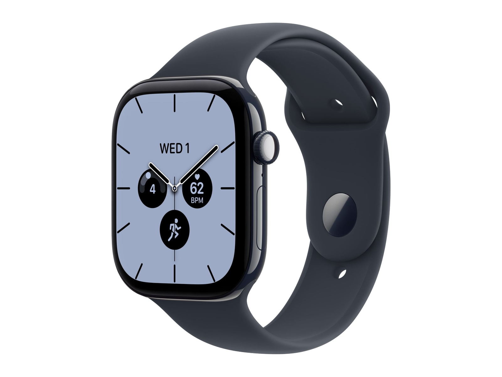 Apple Watch Series 12 46MM CL Navy Blue Sport Band Night Blue M/L - MJH44LS/A