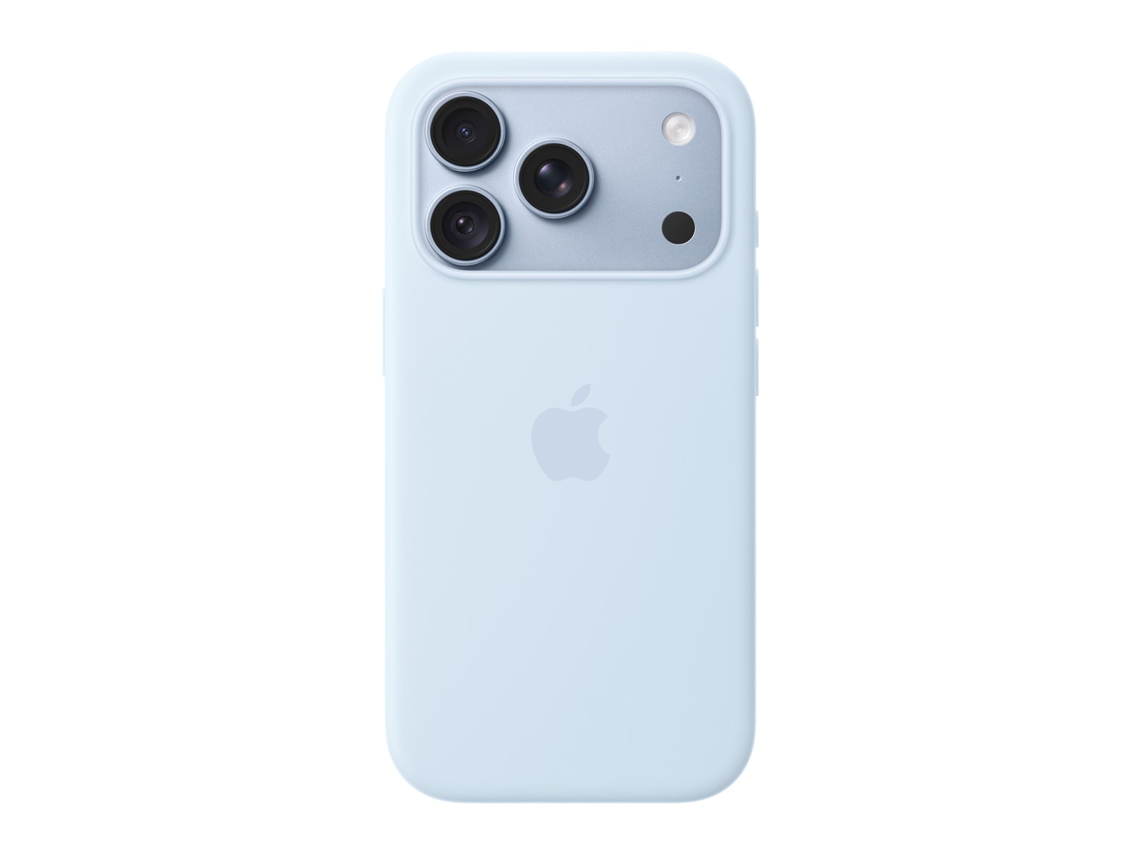 iPhone 18 Pro Silicone Case with MagSafe - Crisp Blue MK8W4FE/A