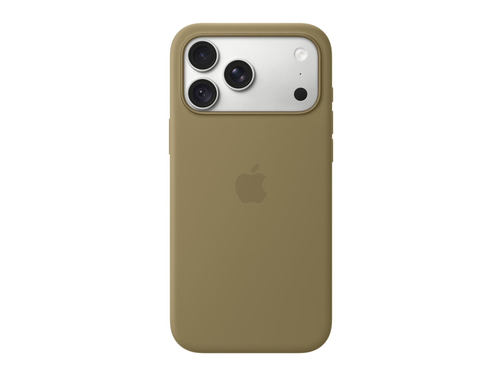 iPhone 18 Pro Max Silicone Case with MagSafe - Olive MK924FE/A